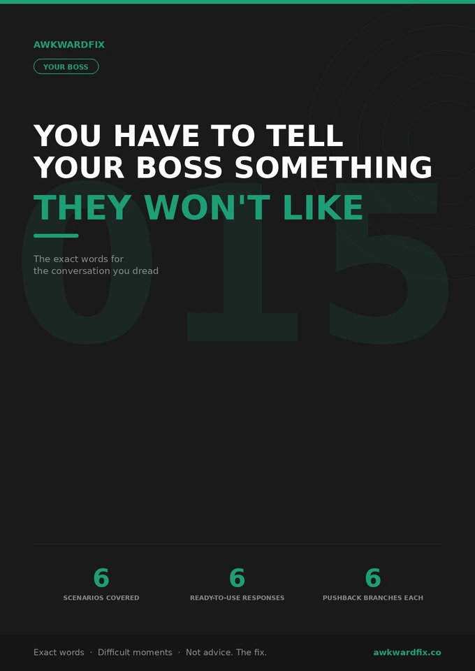 A Client Is Unhappy And It's Not Entirely Your Fault — AwkwardFix Guide 016